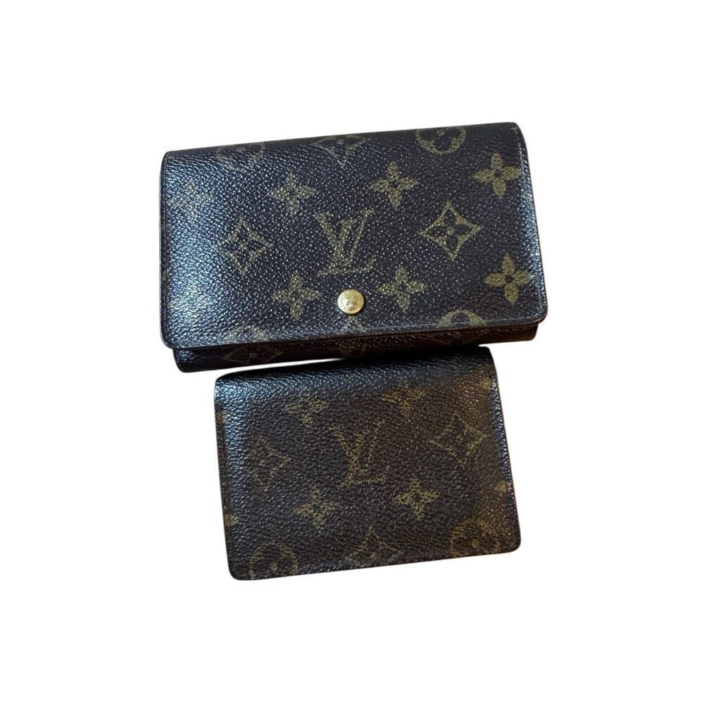 Louis Vuitton Monogram Tresor wallet & Card case ✨ Vintage & Authentic ✨ - Picture 2 of 13
